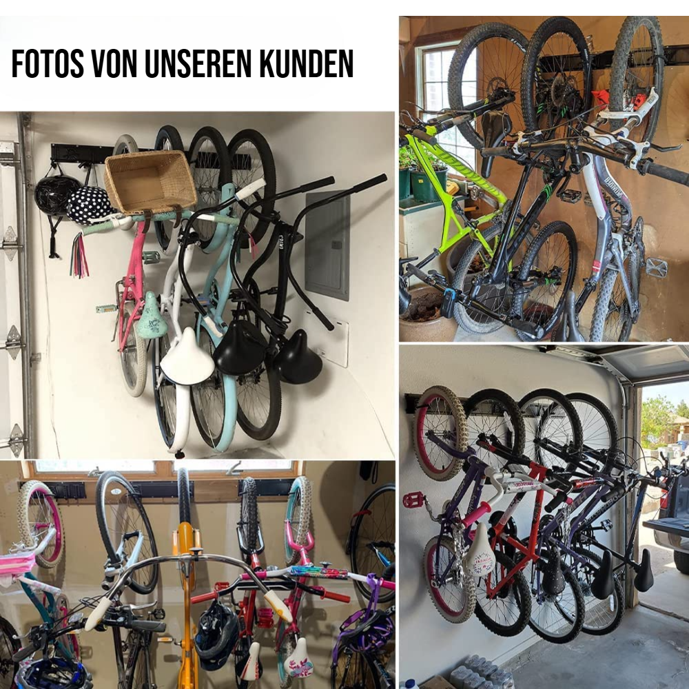 SODEAL Fahrradaufhängungssystem für 6 Fahrräder