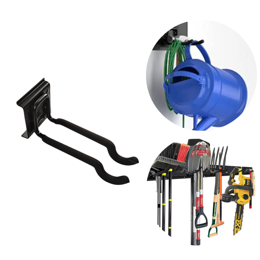 SODEAL Werkzeughalter - Doppelter langer Haken mit gebogenem Ende