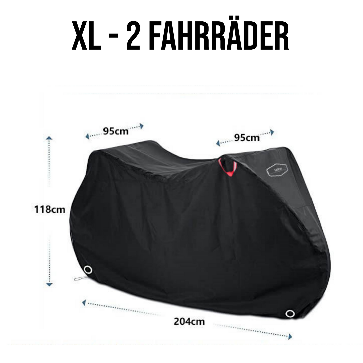 SODEAL Fahrradabdeckung XL - 2 Fahrräder