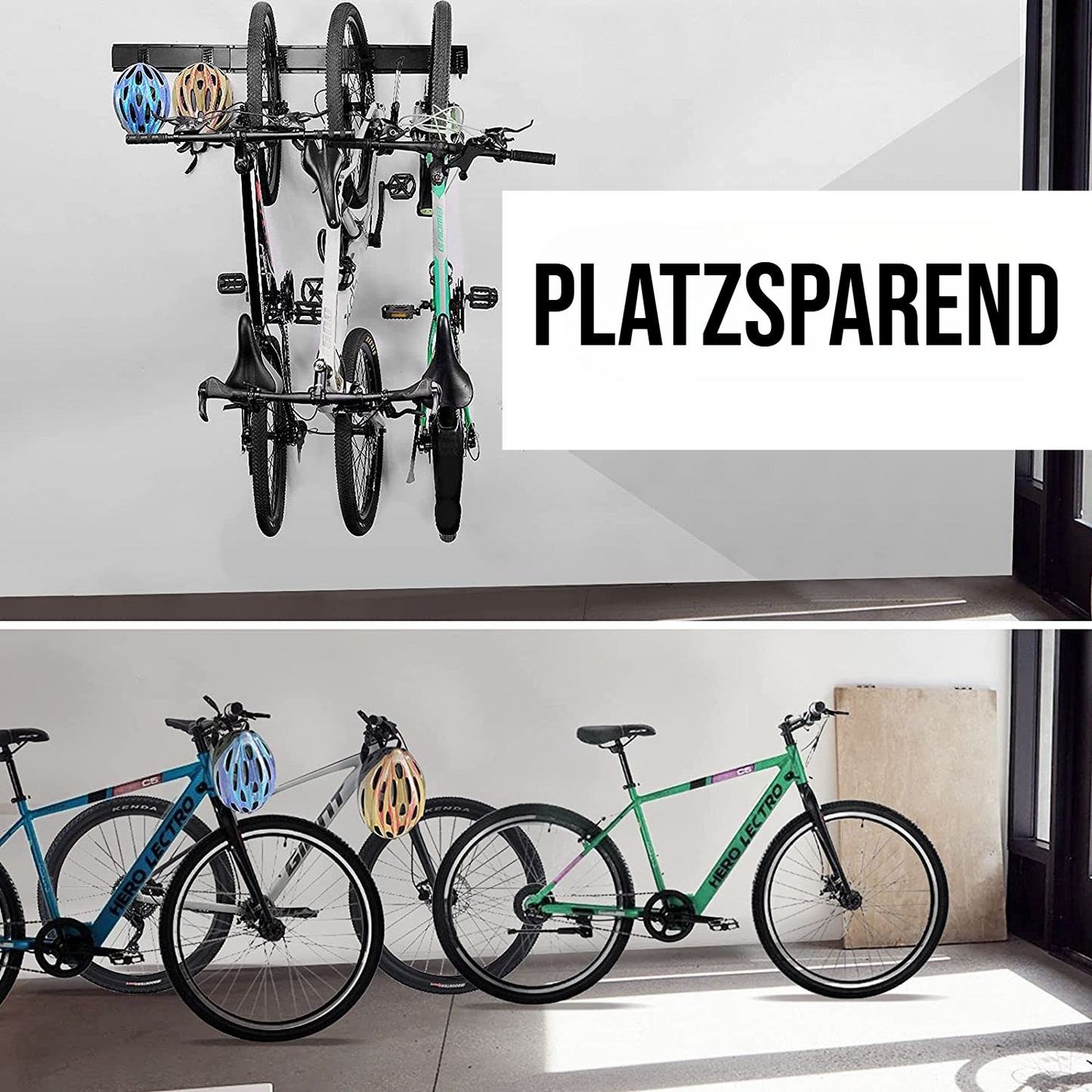 SODEAL Fahrradaufhängungssystem für 3 Fahrräder